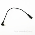 Male Elbow Plus Female DC Power Extension Cable